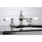 Kingston Brass KC7066PL Vintage 8" Widespread Bathroom Faucet, Polished Nickel KC7066PL - alternate 3